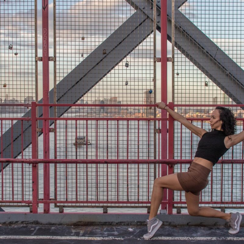 Aud on the Manhattan Bridge