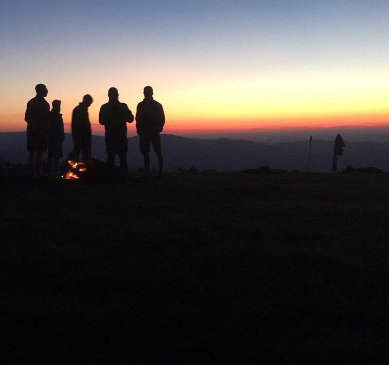Cowboy Campers at the Beauty Spot
