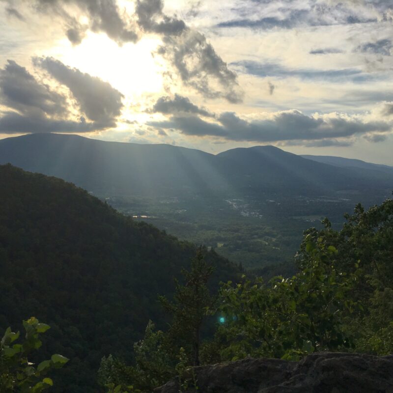 Sunburst at Prospect Rock