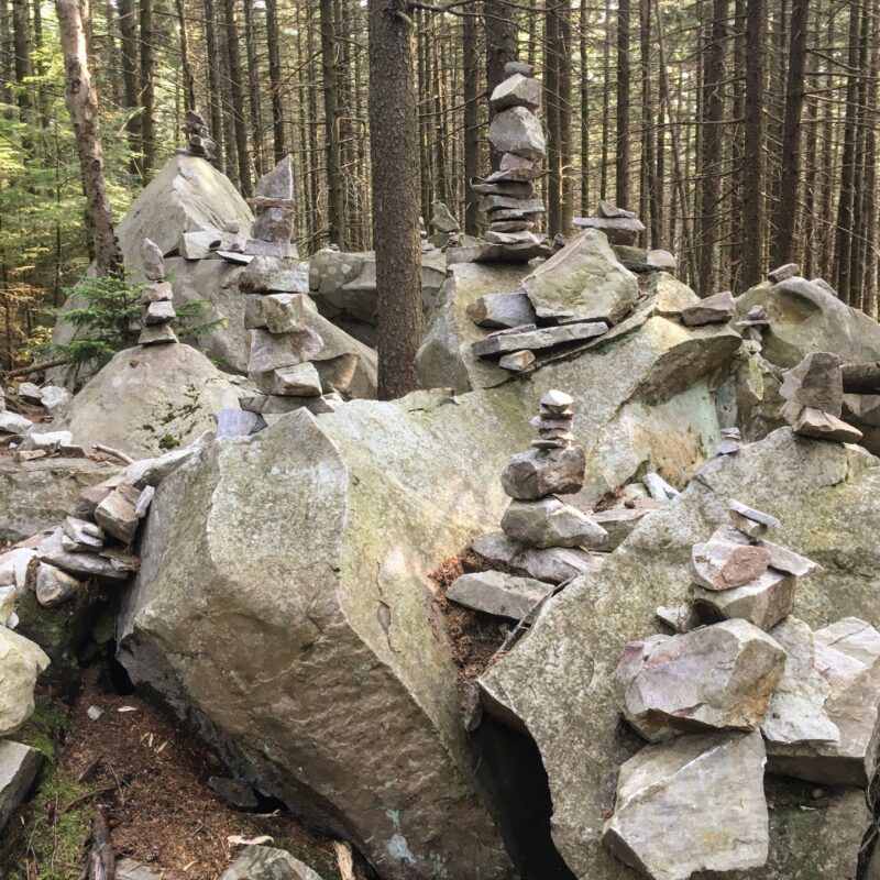 Cairns of White Rocks
