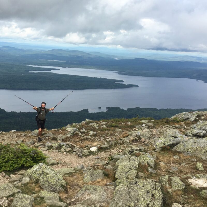 Chuckles on Avery Peak