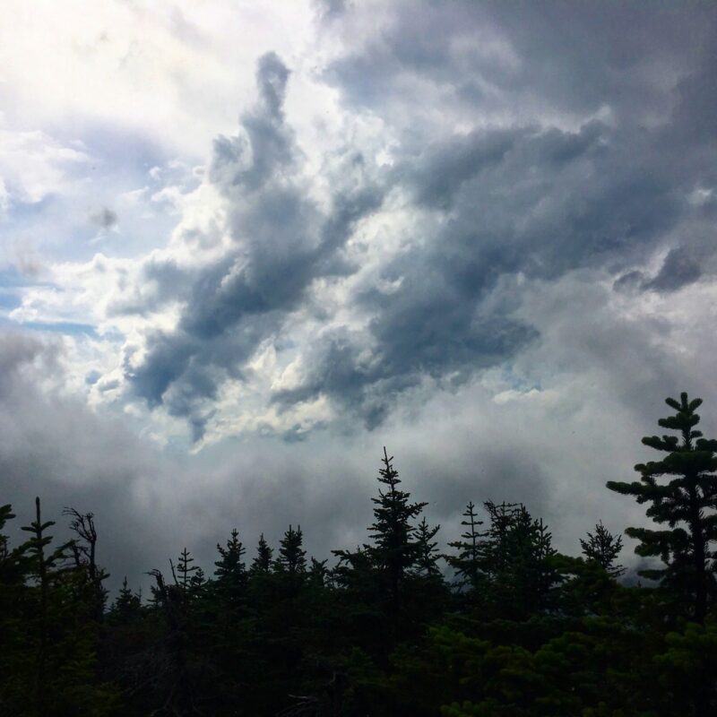 Clouds at the Mousilauke Peak