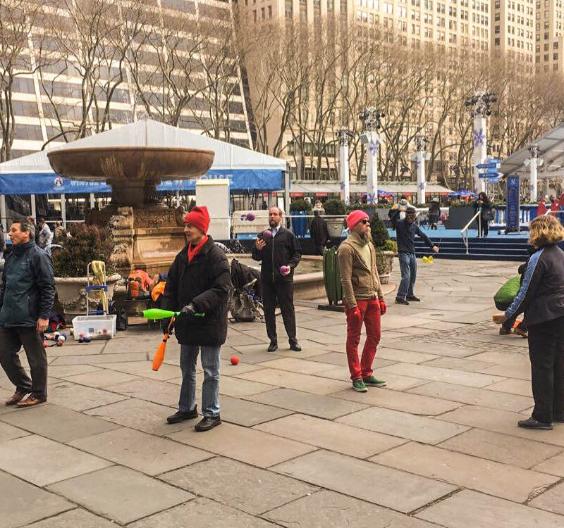 Bryant Park Juggling