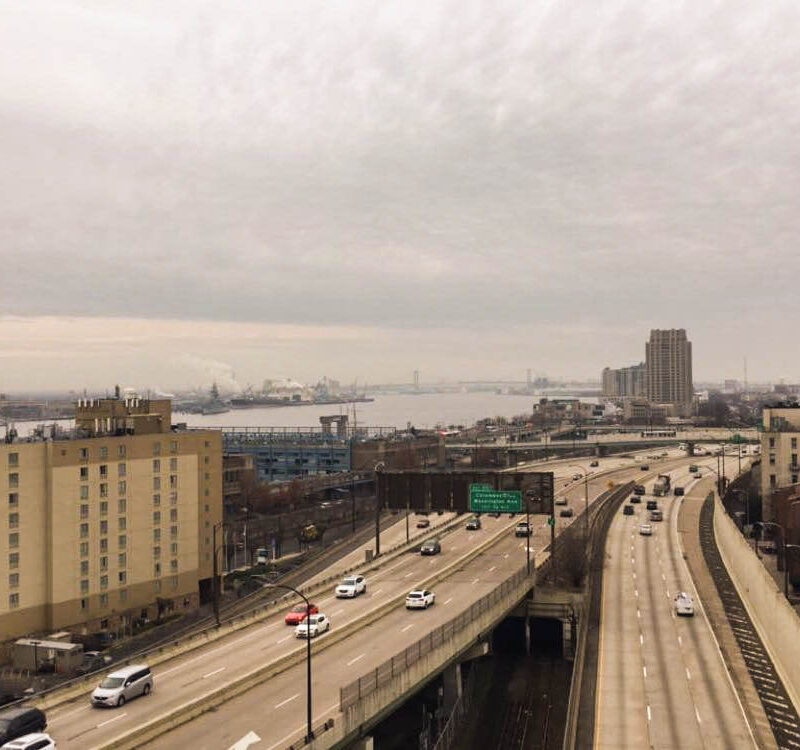 Philadelphia from the Ben Franklin Bridge