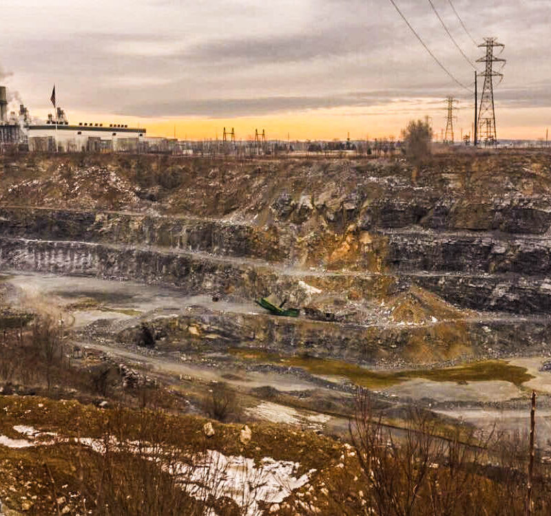 Quarry on Route 422