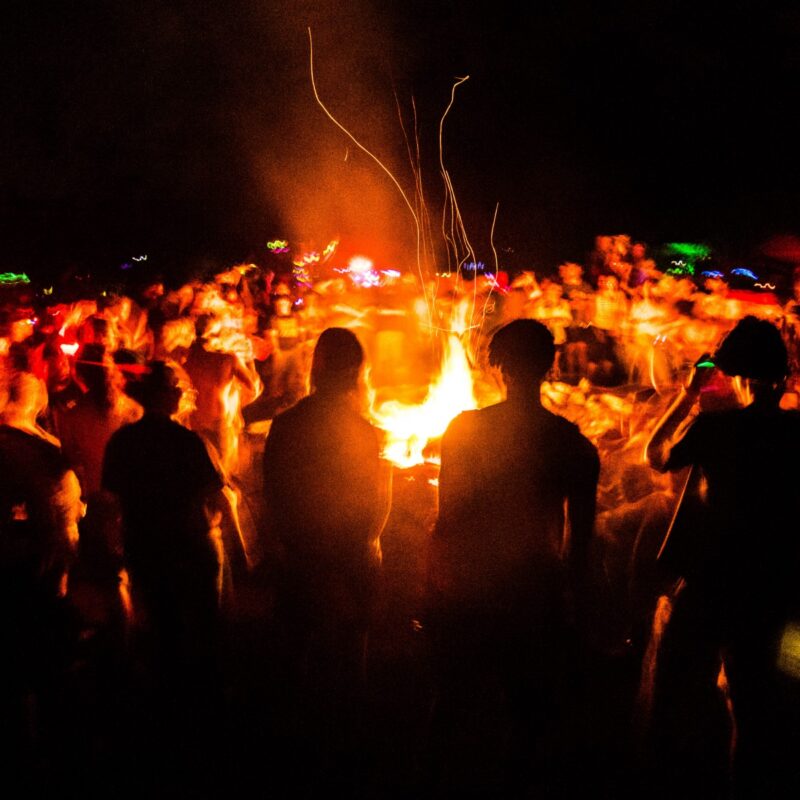 Circling the Great Bonfire