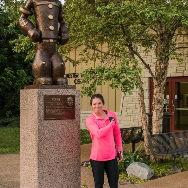 The Popeye Statue