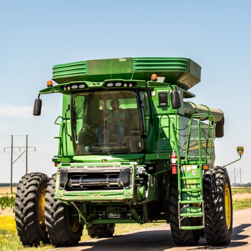 Heavy Machinery on the Road