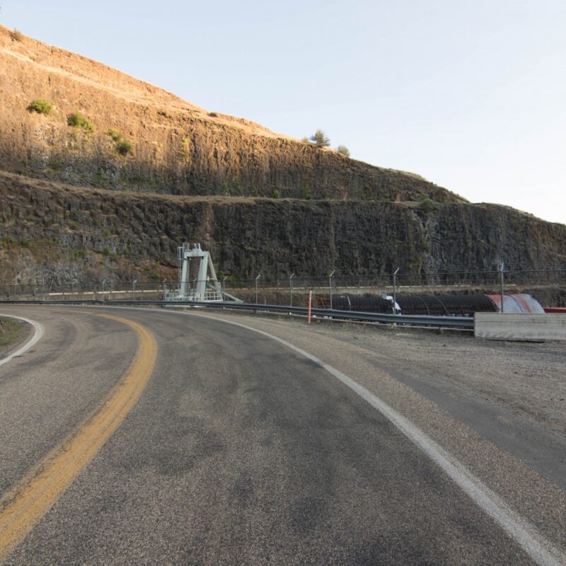 Winding Around Brownlee Dam
