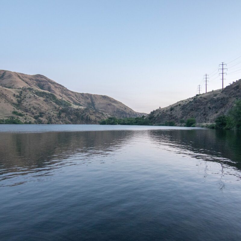 Dusk on the Snake River
