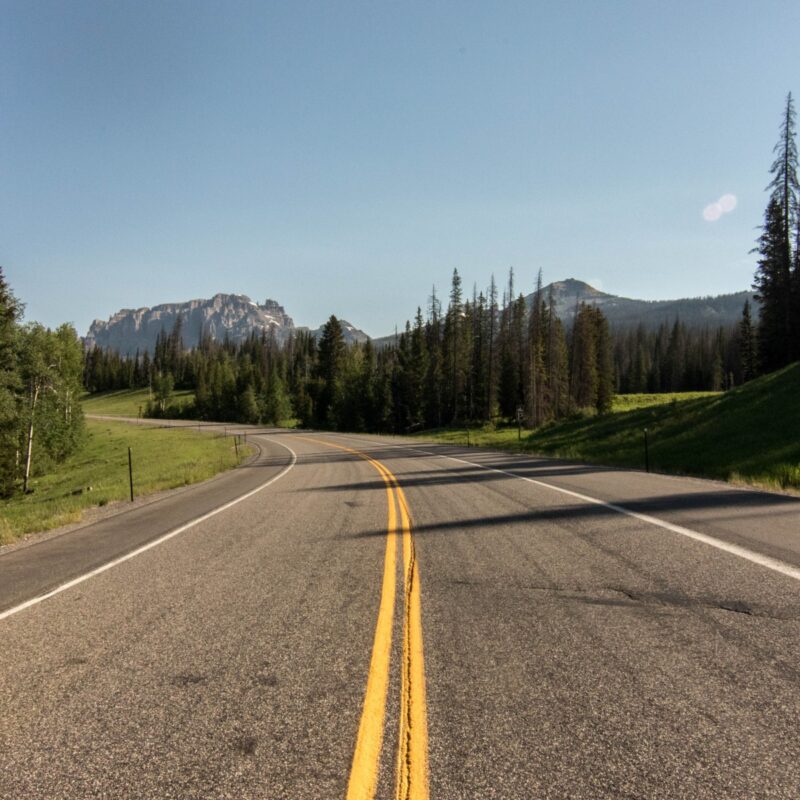 Approaching Togwotee Pass