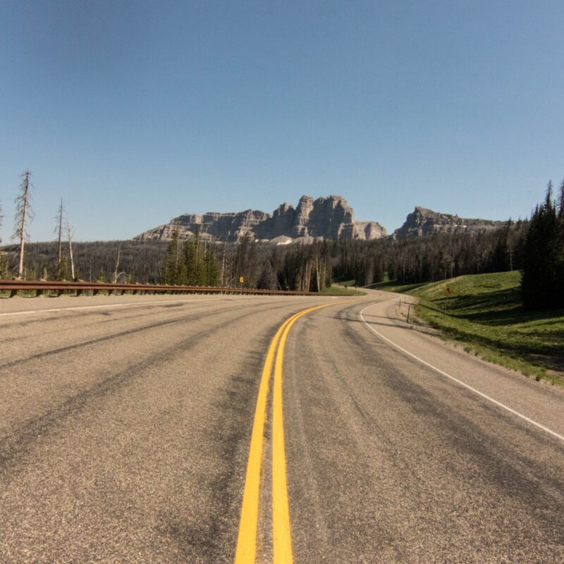 Approaching Togwotee Pass