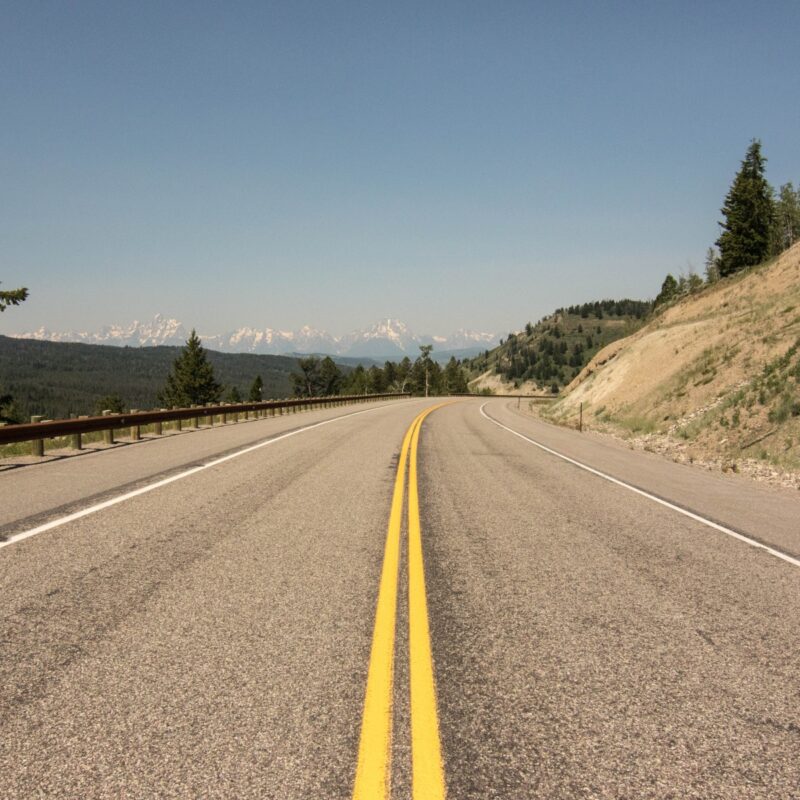 Descending Togwotee Pass