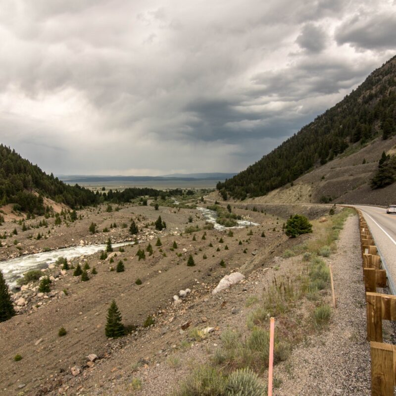 Descending Madison River