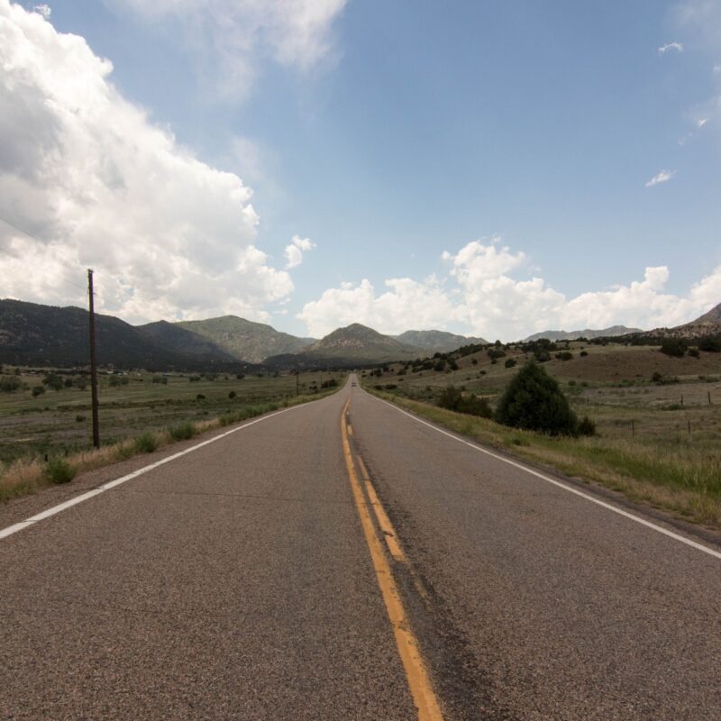 On the Road: Route 9 North of Cañon City