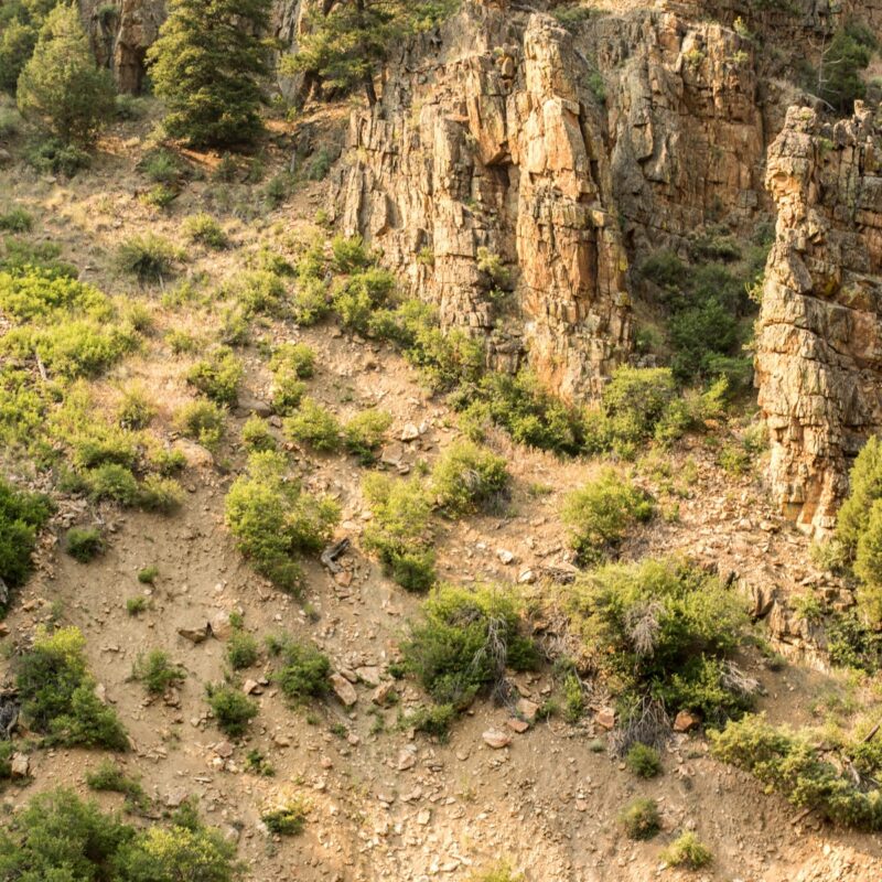 Byers Canyon Closeup