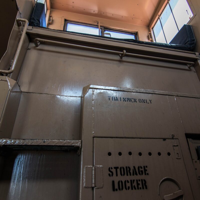 Inside a Union Pacific Traincar