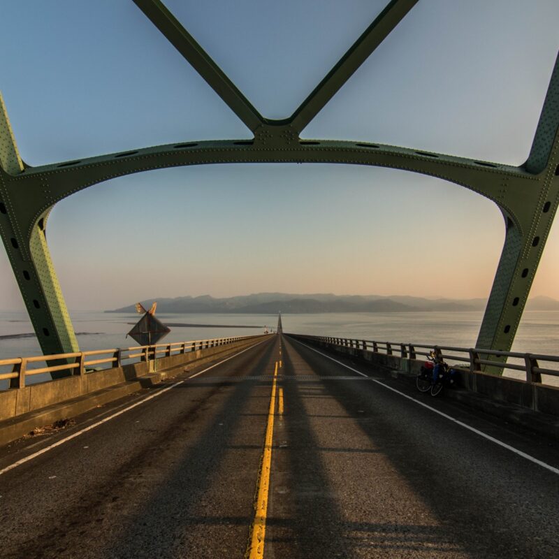 Across the Astoria-Megler Bridge!