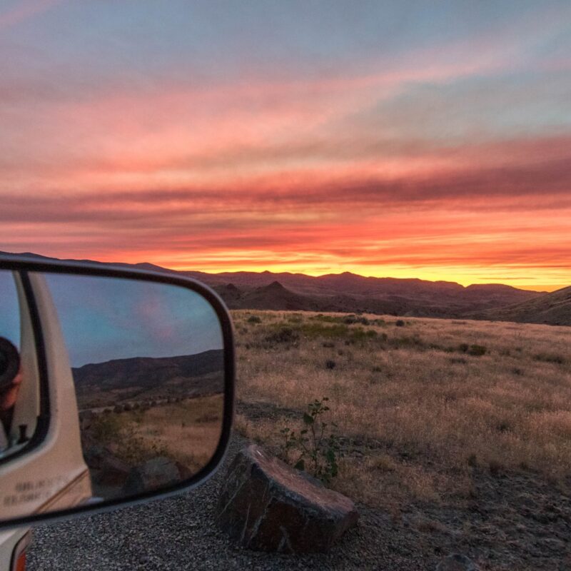 Sunset Pseudo Selfie