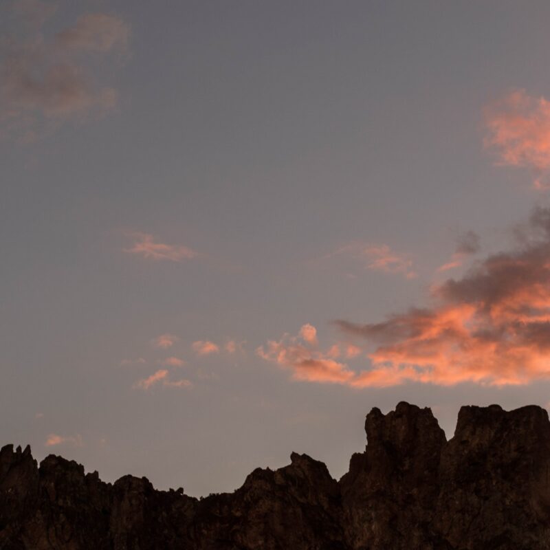 Dusk Over Misery Ridge