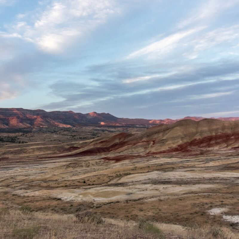 Painted Hills at Dusk