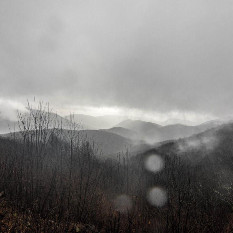Gloomy Day in the Mountains