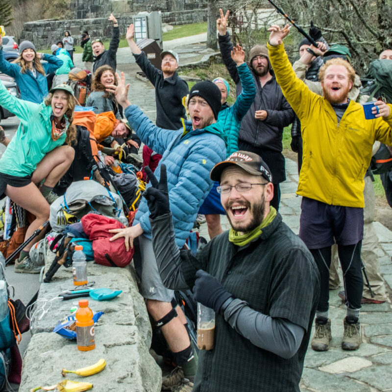Trail Magic at Newfound Gap