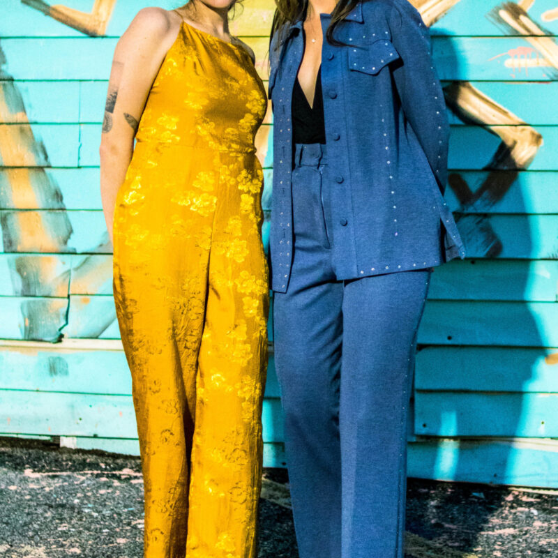 Portrait of Emily Cross (LOMA) & Jess Williamson