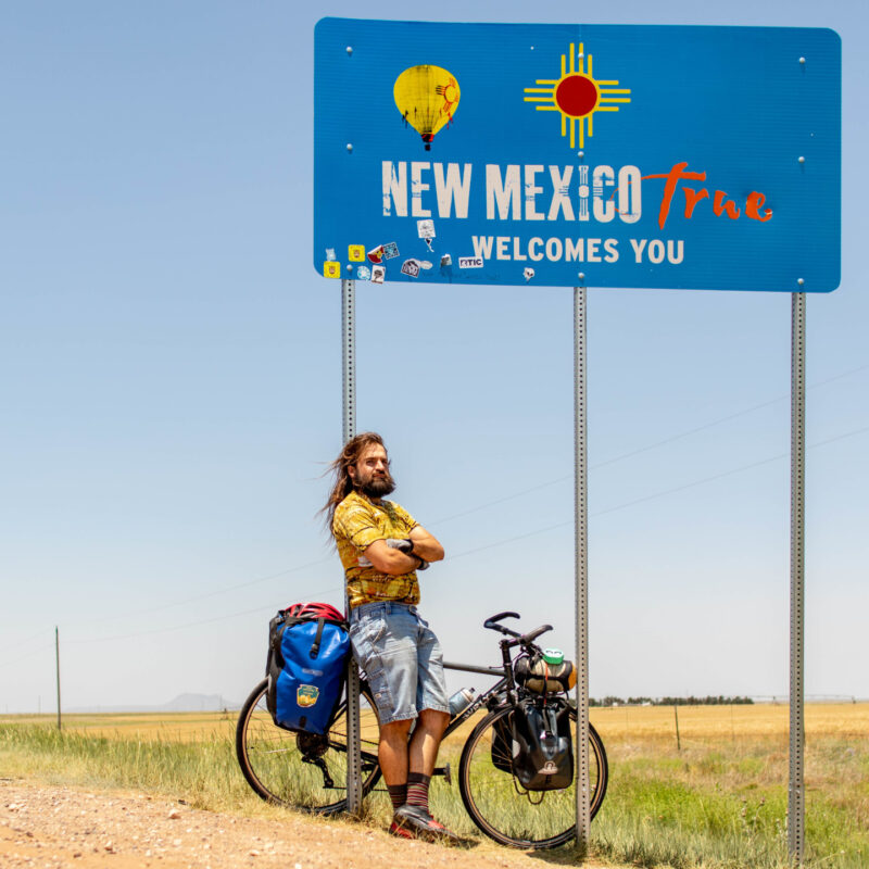 Entering New Mexico