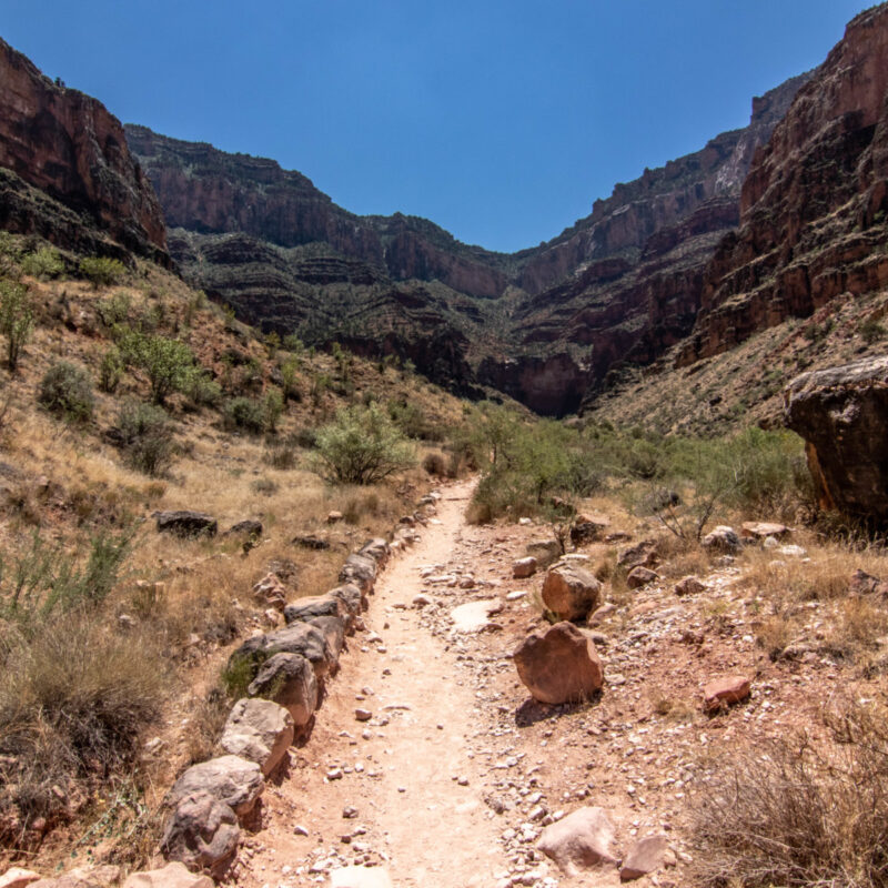 Final miles out of the Canyon