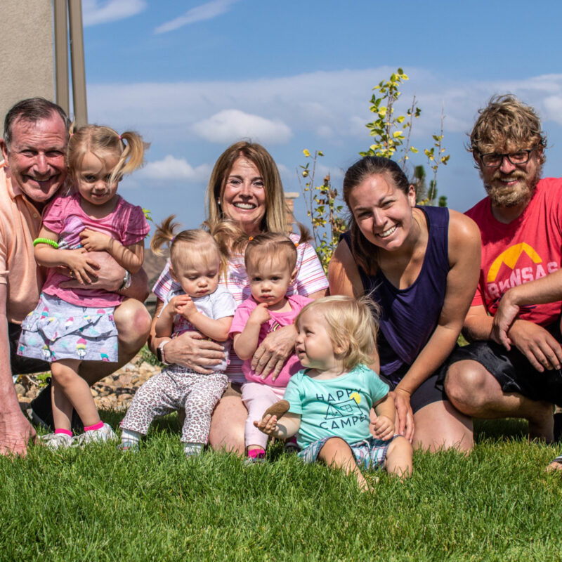 Lucky, Lolli, and the fam.