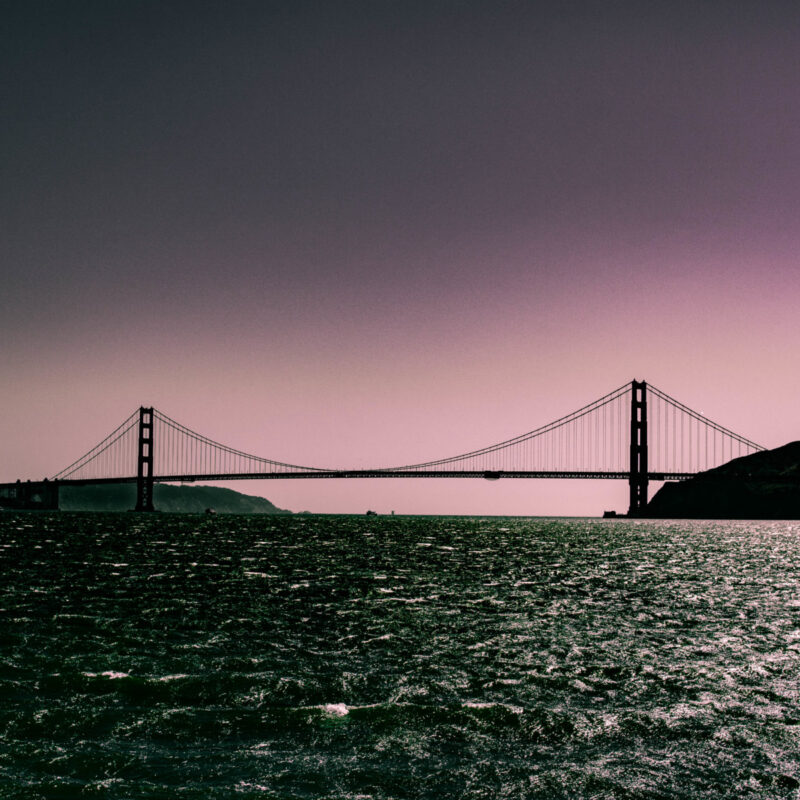 Stylized Golden Gate