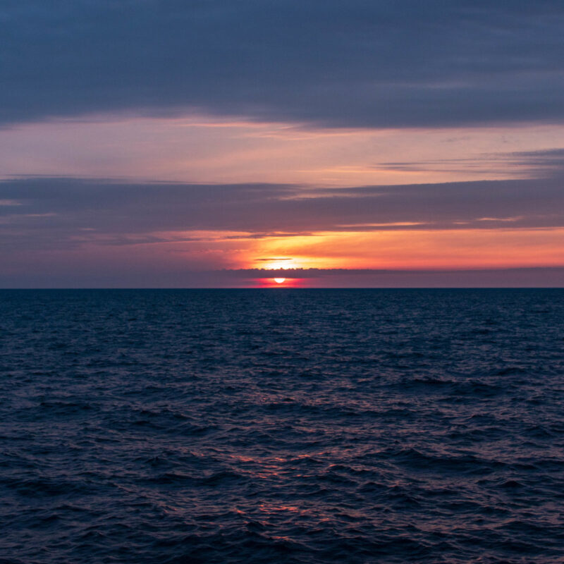 Dawn over Lake Michigan