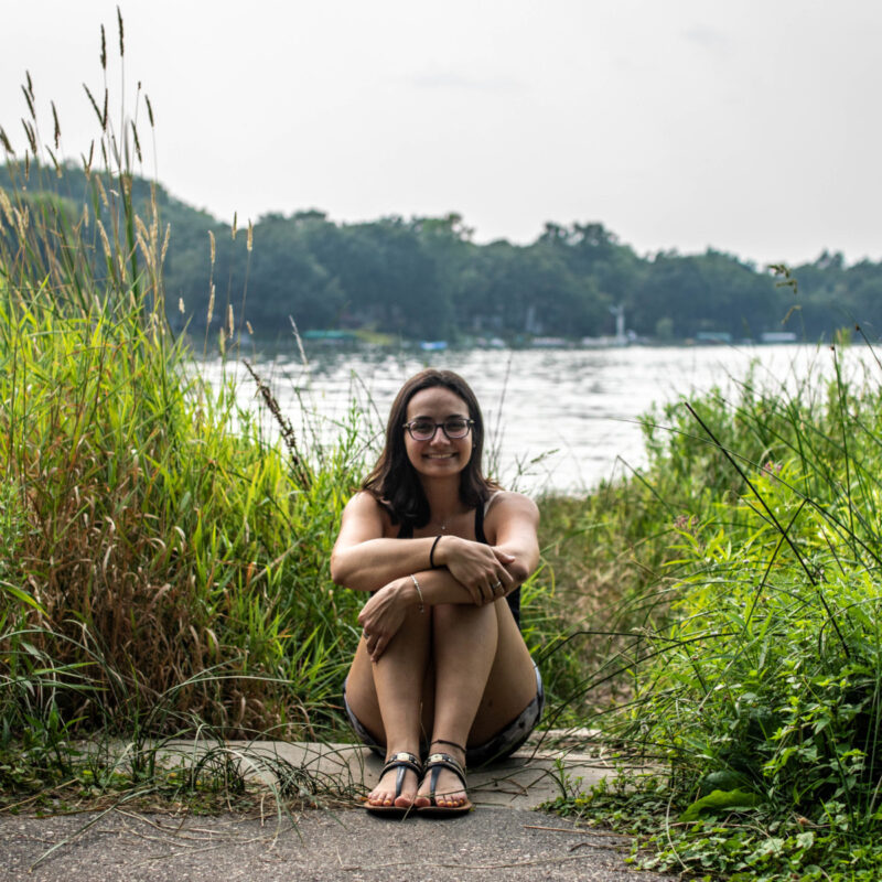 Christina at Lake Josephine