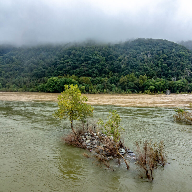 Confluence of Potomac & Shenandoah Rivers