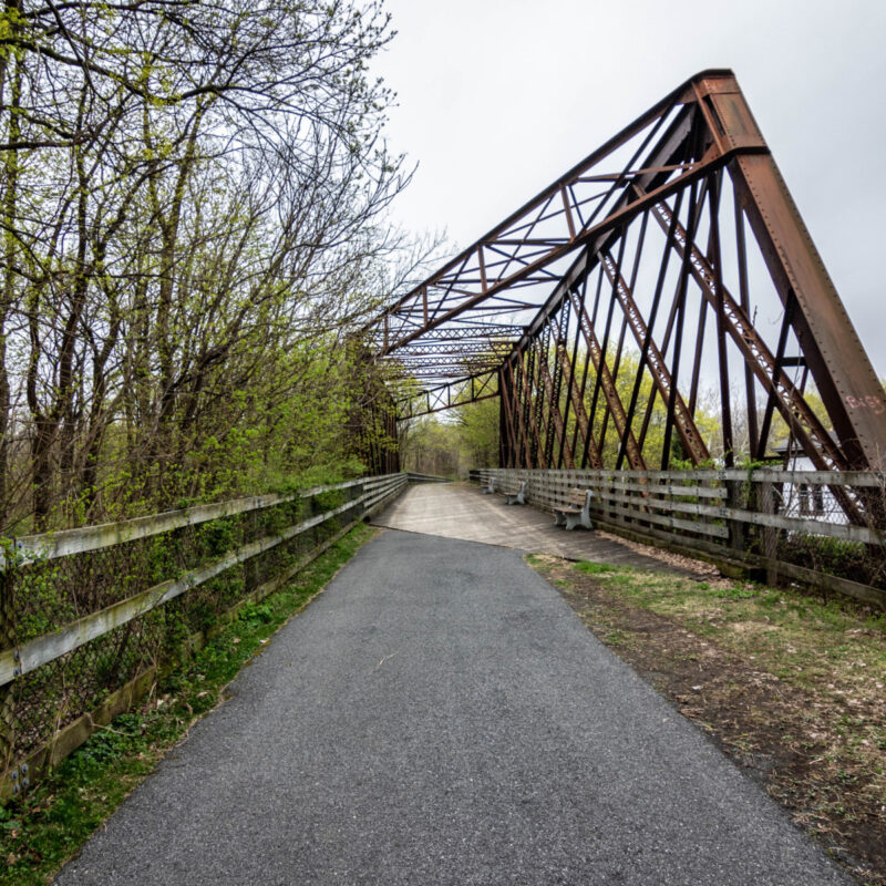 Biking the Lebanon Valley Rail Trail