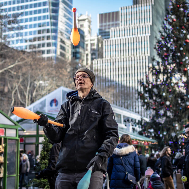 Bryant Park Juggling