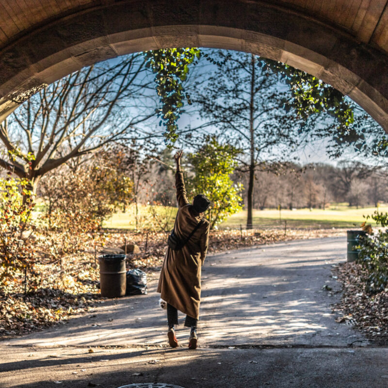 Laura in Prospect Park