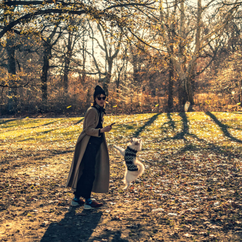 Laura in Prospect Park