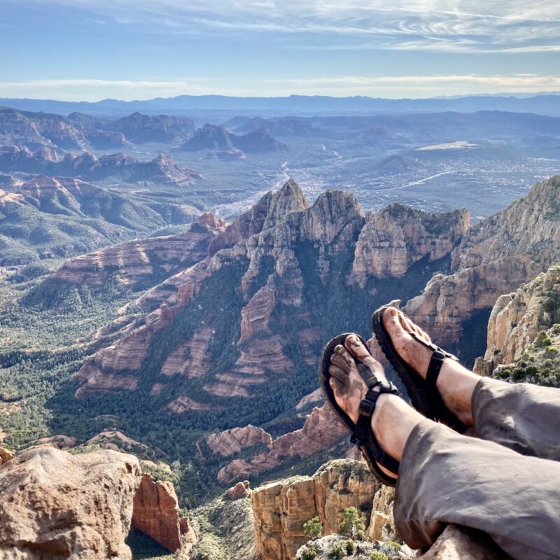 Sedona Hiking (North Wilson Mt.)