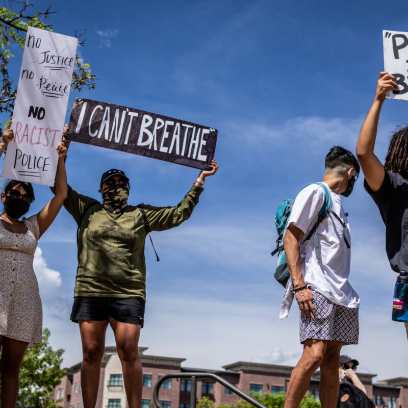 Protest on Rt 66
