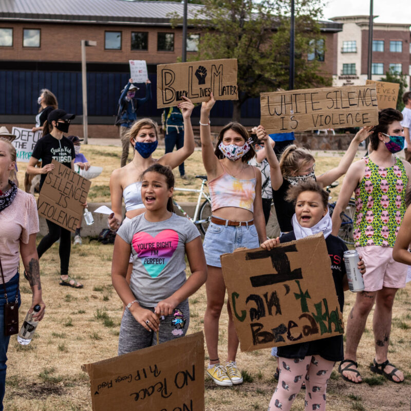 Protest on Rt 66