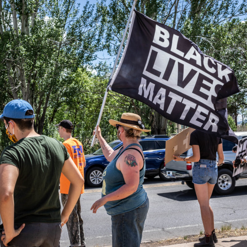 Protest on Rt 66