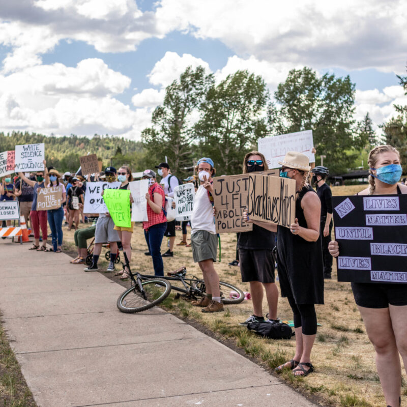 Protest on Rt 66