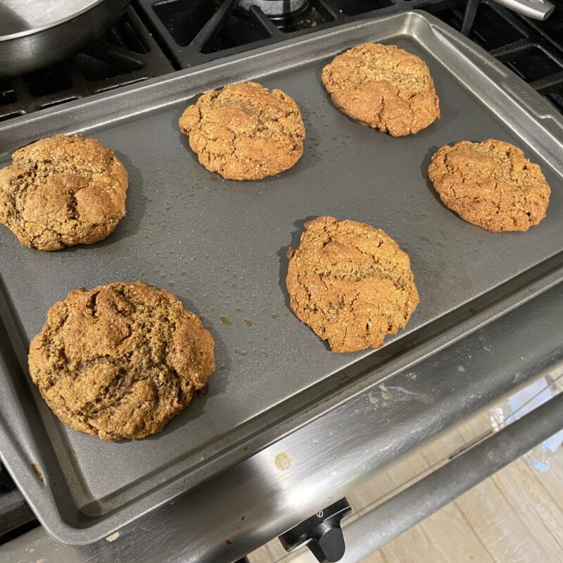 Baked Vegan Gingersnaps