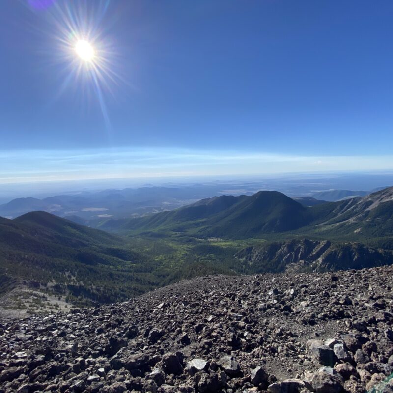Top of Mount Humphreys