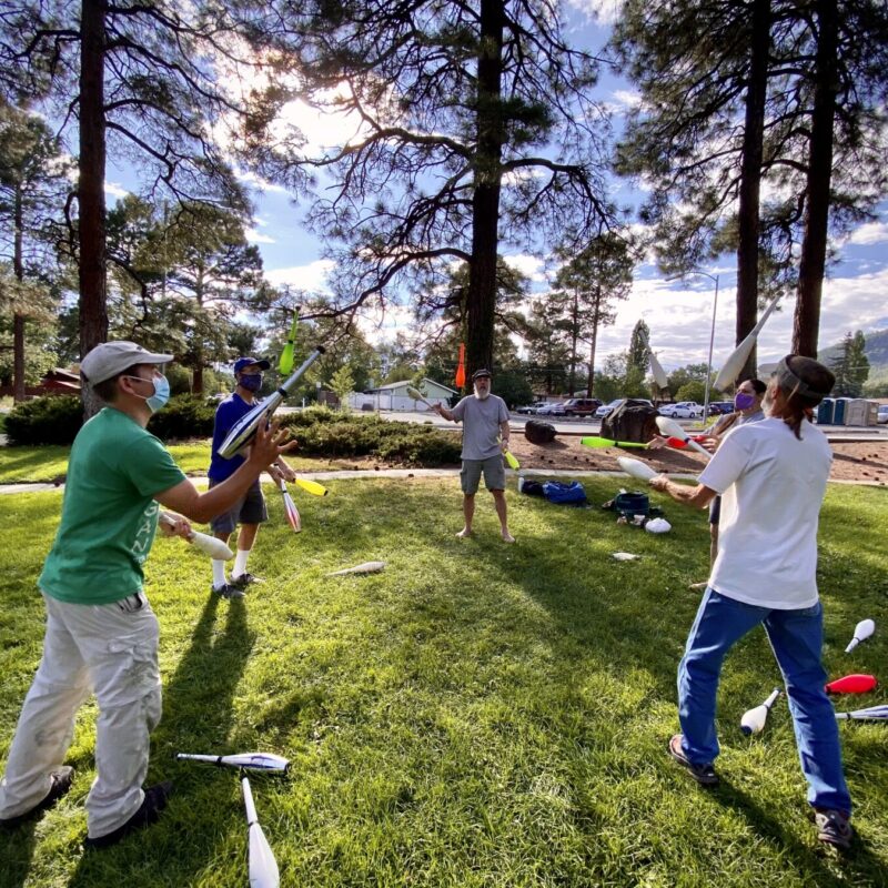 Bushmaster Park Juggling
