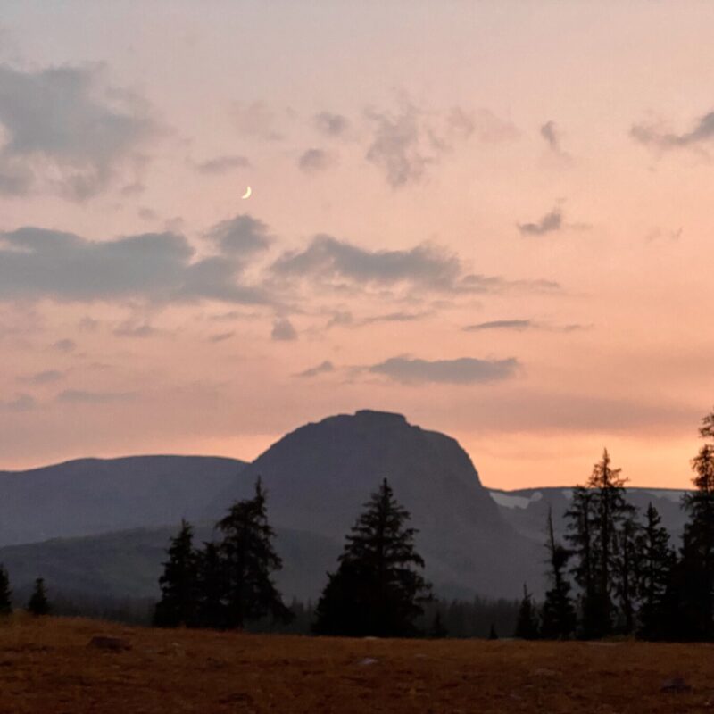Kings Peak Sunset