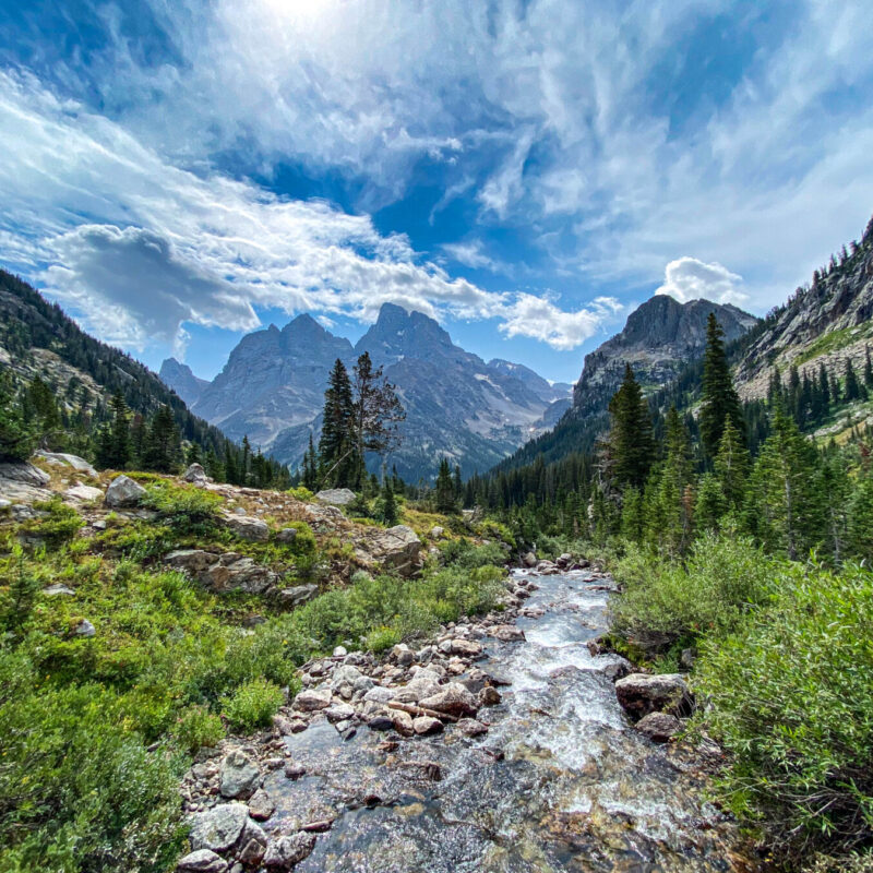 Tetons - South Fork Cascade