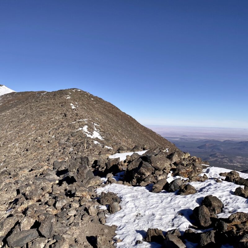 Icy Path Up Top